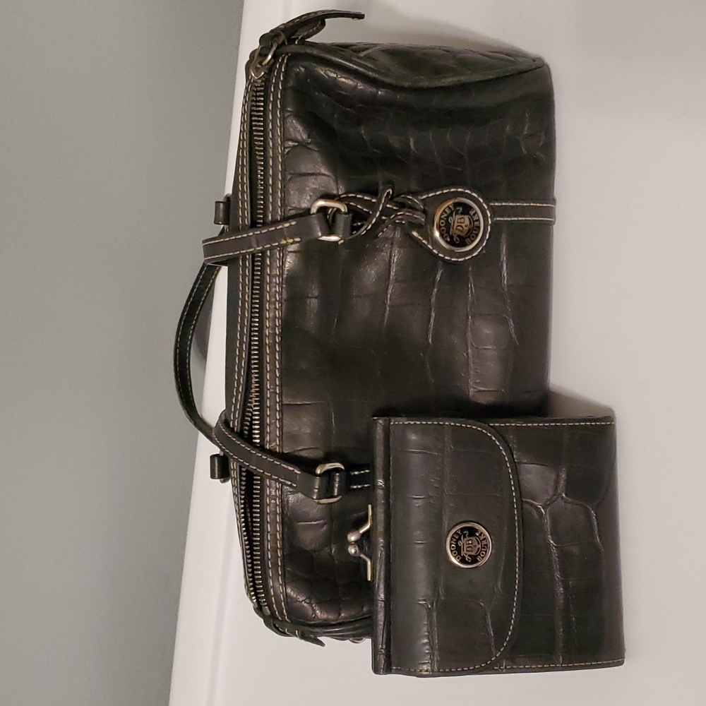 Dooney & Bourke Purse with matching wallet.